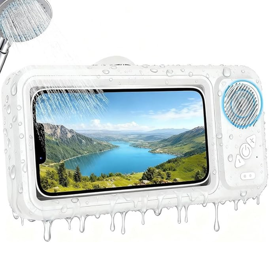 Waterproof Bluetooth Speaker Phone Holder
